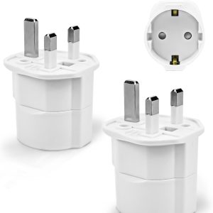 Adaptador enchufe UK a España tipo G